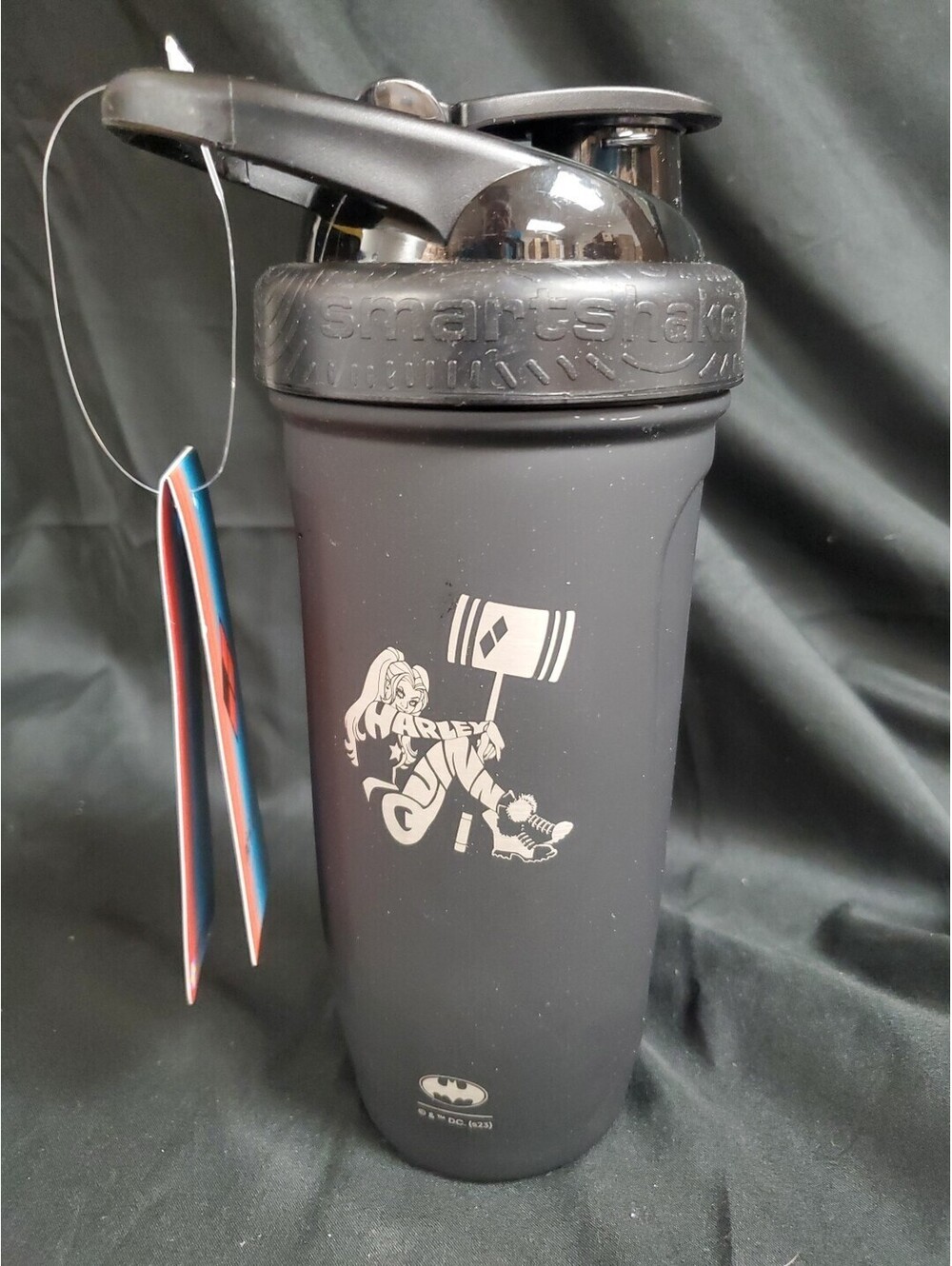 Smartshake Reforce Stainless Steel Black Batman Harley Quinn 30oz NEW